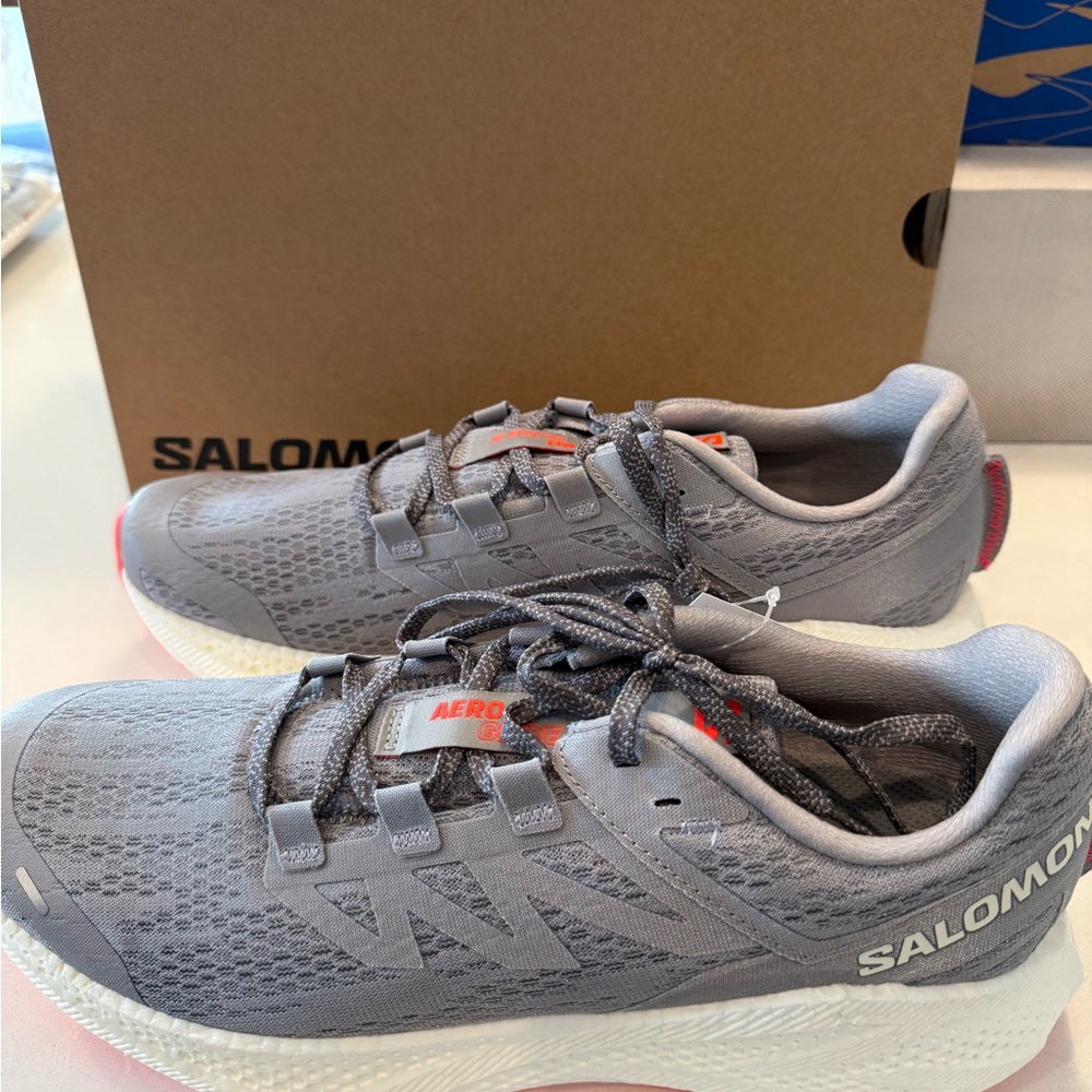 Salomon aero glide 3 Gray Running Shoes